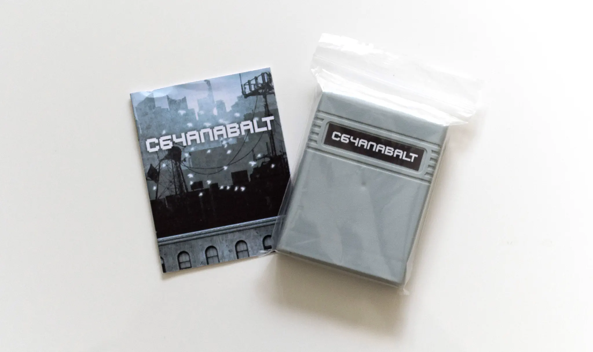Photo of the content of C64anabalt (2011, C64, Worldwide); developed by RGCD.DEV Ltd, published by RGCD.DEV Ltd; Hi-res 3D box available at https://bigboxcollection.com